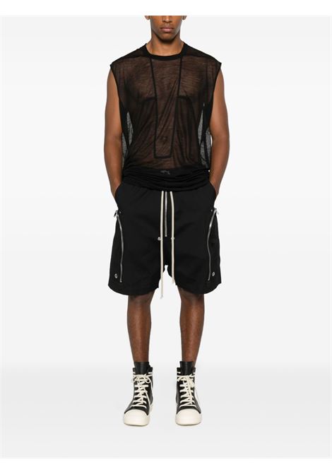 slintered strap t man black RICK OWENS | RU02E1168 JWR09